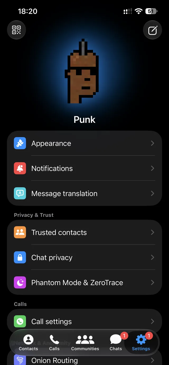iPhone: Ajustes