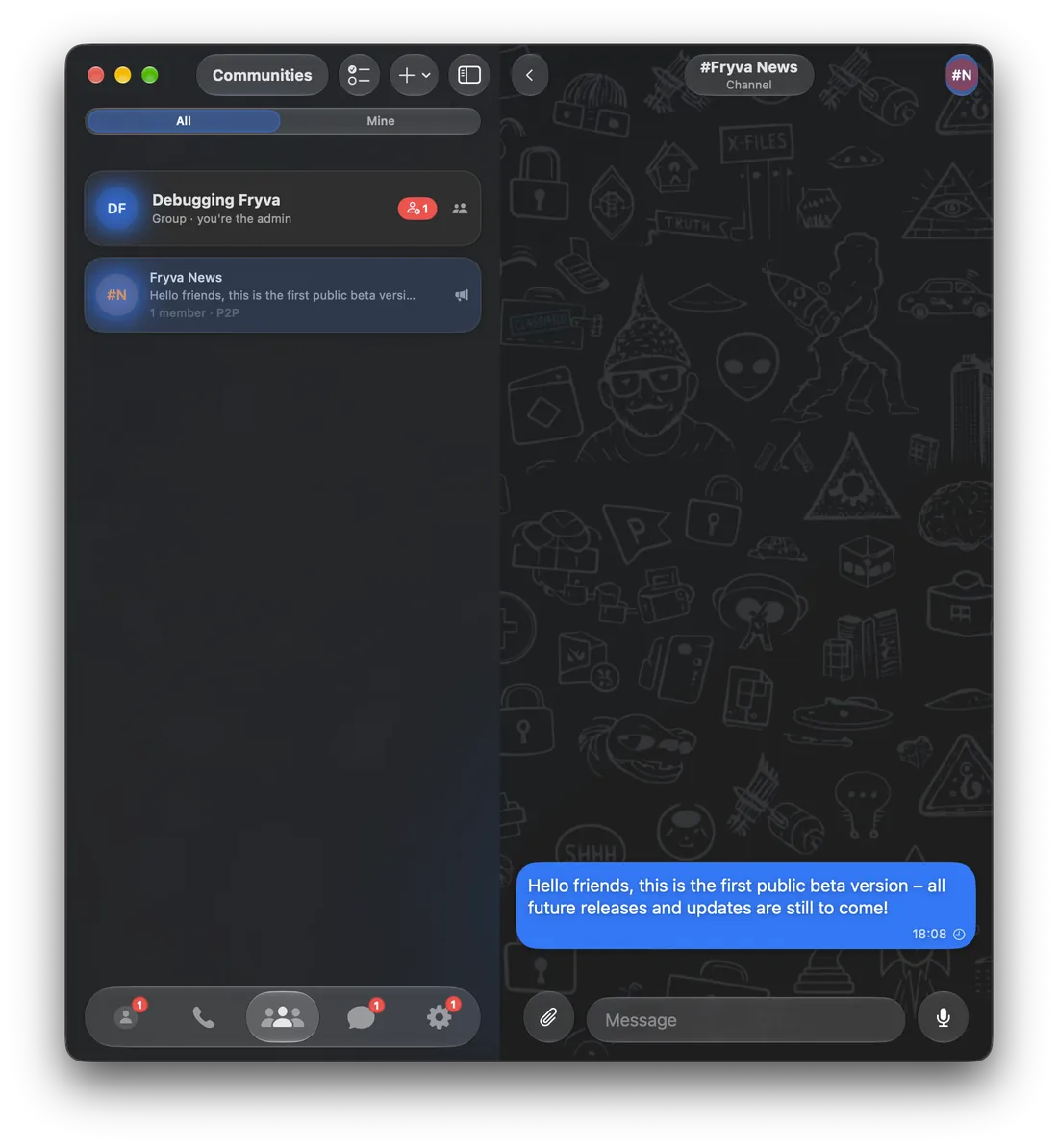 Mac: Comunidades